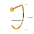 Gold 0.8x10mm