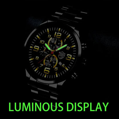 stainless steel watch, stainless watch, calendar watch, men watches, steel watch, stainless steel watches for men, metal watch