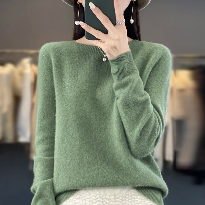 100% Merino Wool Cashmere Sweater