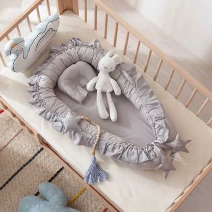 15cm Cotton Cribs Removable Sleeping Nest for Baby Bed