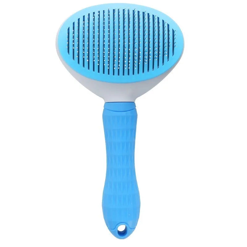 SelfCleaning Pet Hair Remover - Dematting Comb For Cats