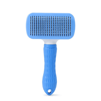SelfCleaning Pet Hair Remover - Dematting Comb For Cats