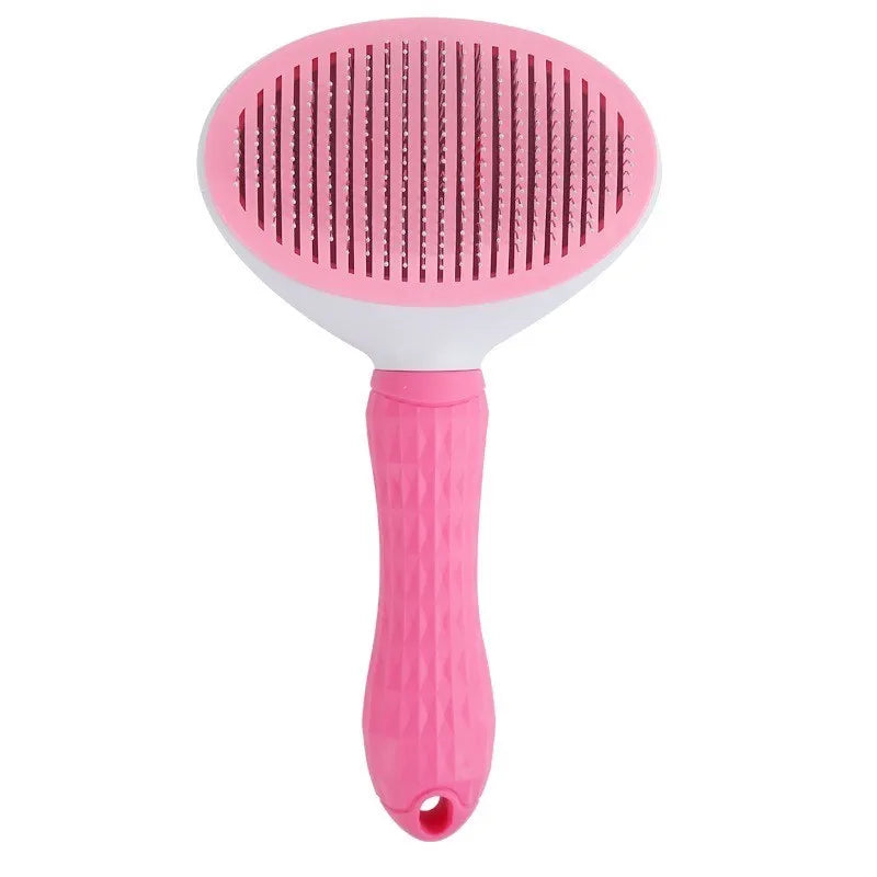 SelfCleaning Pet Hair Remover - Dematting Comb For Cats