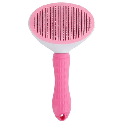 SelfCleaning Pet Hair Remover - Dematting Comb For Cats