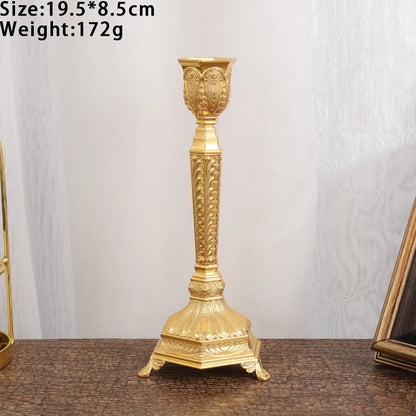 Elegant Decorative Candlestick Holder Set