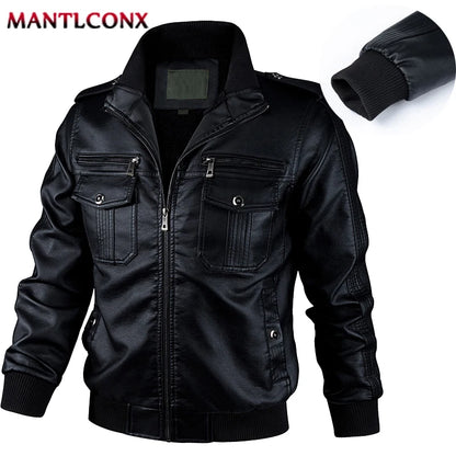 Vintage Biker Leather Jacket for Men’s Style