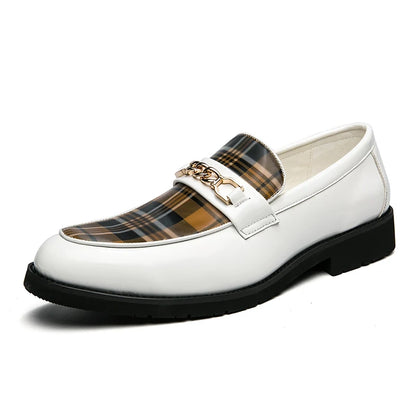 Men's Italian Leather Slip-On Loafers