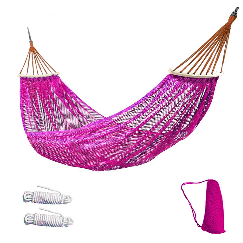 Anti Roll Outdoor Camping Swing Hammock