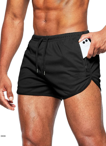Men’s Breathable Mesh Gym Shorts – Summer Fitness & Casual Sport Shorts