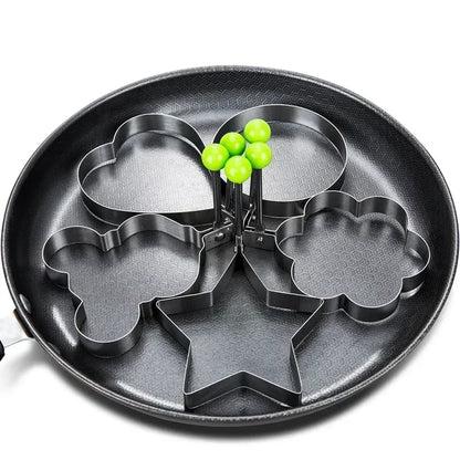 Non Stick Pancake Omelette Mold-Stainless Steel Egg Rings