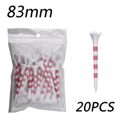 Colored Golf Tee - Durable Four-fork Plastic Golf Tee Set