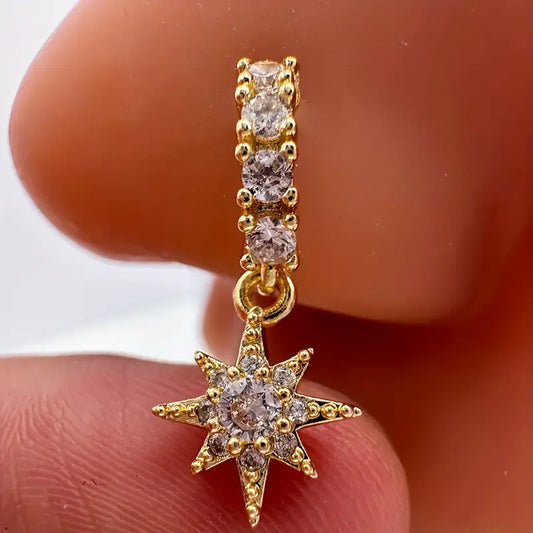 Katzen-Hoops-Schmetterlings-Nasenring für Damen