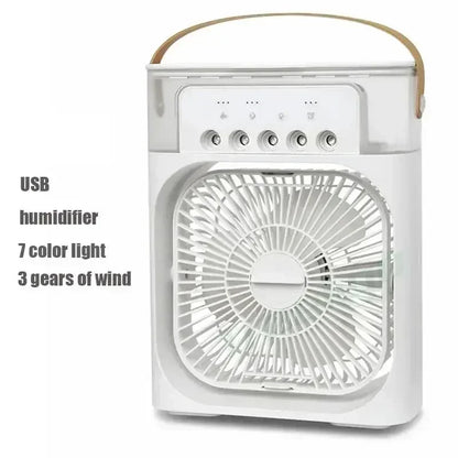 3 In 1 LED Light Household Small Air Cooler