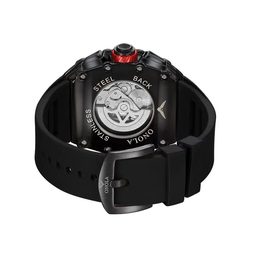 Multifunktionale wasserdichte Sport-Chronographenuhr für Herren