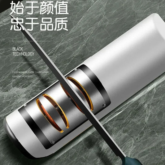 USB-Powered Automatic Knife Sharpener