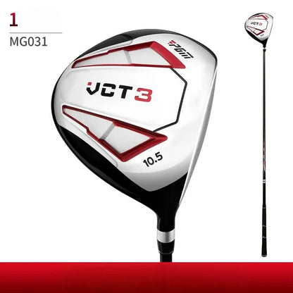 Ensemble de clubs de golf pour homme droitier – Driver avec manche en carbone et tête en alliage d'aluminium