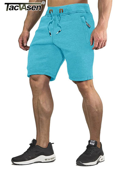 Men's Elastic Waist Running Shorts