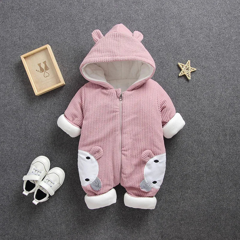 Baby Costume Rompers Clothes -  Winter kids Clothes