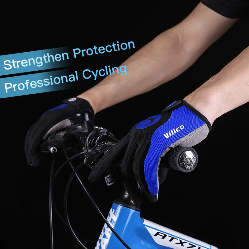 Anti-Slip Full Finger Cycling Gloves