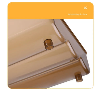 Stapelbare Schublade Eier Crisper Platzsparender Kühlschrank Organizer