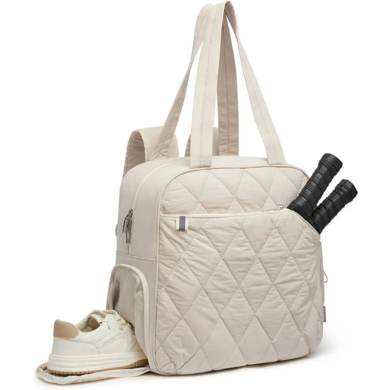 Pickleball Bag with Shoe Compartment & Waterproof Pocket – Unisex Tennis & Padel Backpack