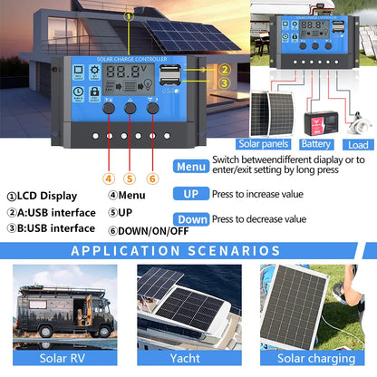 Complete Solar Panel Kit With Battery And Inverter