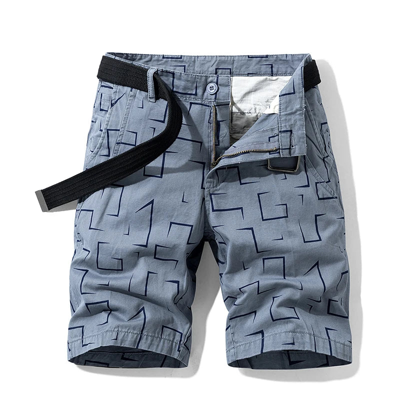 Short multi-poches en coton pour homme