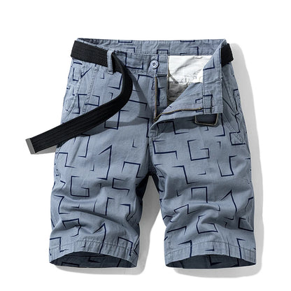 Short multi-poches en coton pour homme