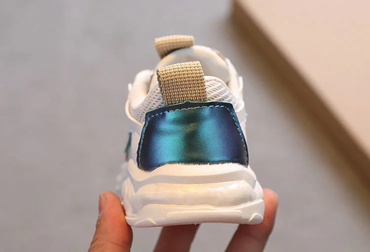 Rutschfeste Mesh-Sneaker für Kleinkinder – Atmungsaktive Laufschuhe 