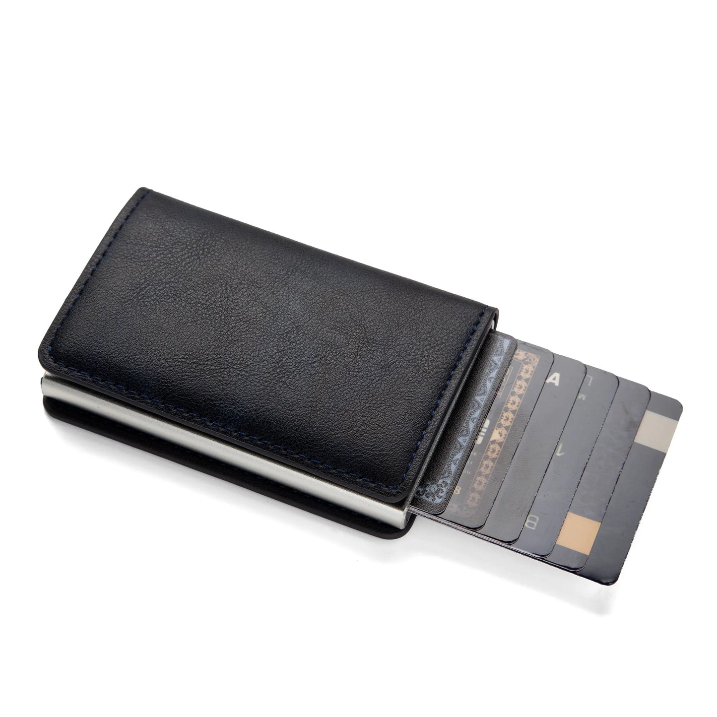 RFID Blocking Men's Leather Card Wallet