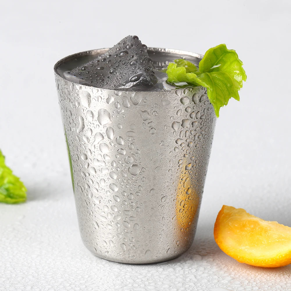Stainless Steel Outdoor Mini Cups Set