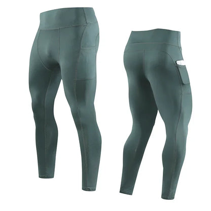 Men's Yoga Dry Fit Running Tight Leggings