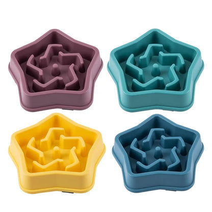 Pet Food Round And Multiple Colors Shapes Bowl