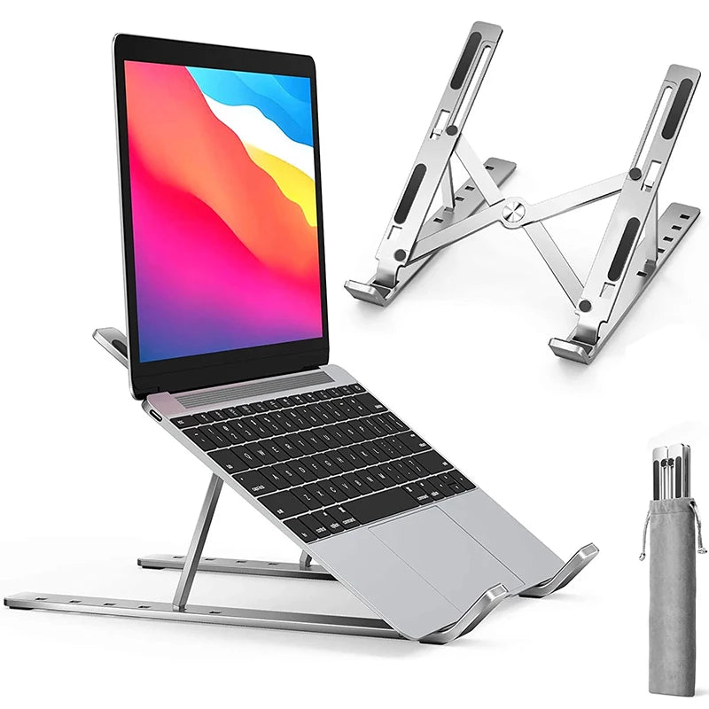 Non-Slip Aluminum Alloy Foldable Laptop Stand