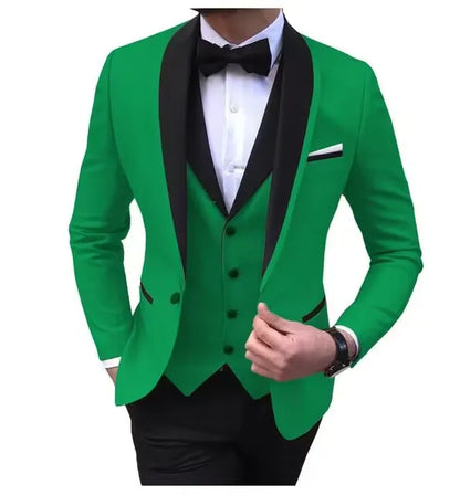 Costume de mariage slim 3 pièces pour hommes