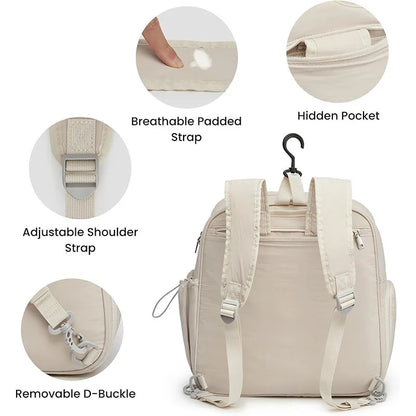 Pickleball Bag with Shoe Compartment & Waterproof Pocket – Unisex Tennis & Padel Backpack