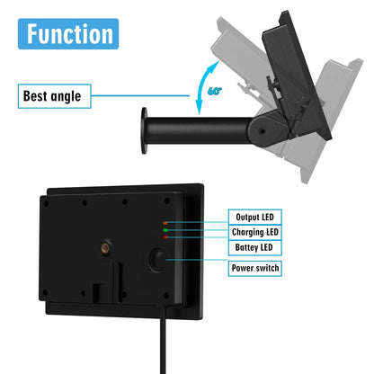 3 In1 USB TypeC Output 5V Solar Panel