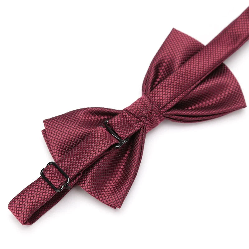 Solid Color Men's Formal Bow Tie