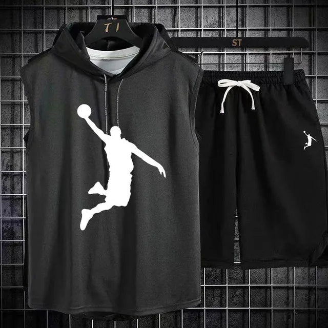 Men's Oversized Sleeveless Tracksuit