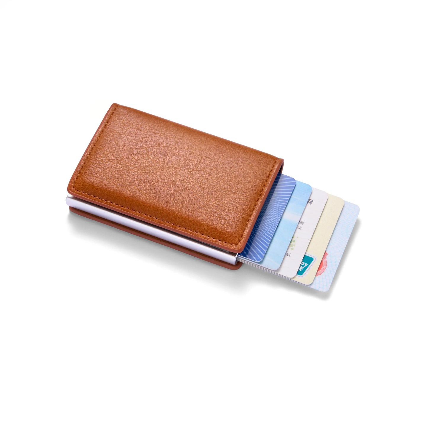 RFID Blocking Men's Leather Card Wallet