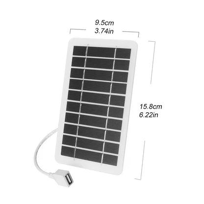 Portable C Type Phone Charging Mini 5V Solar Panel
