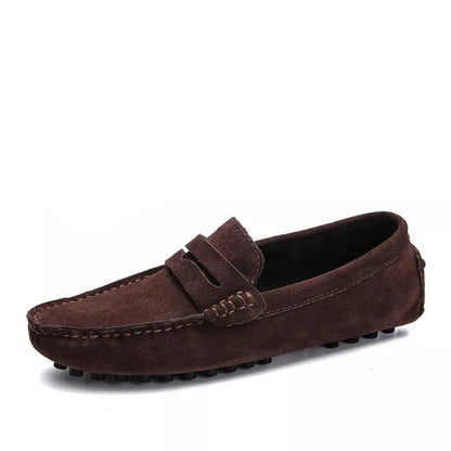 High-Quality Large Size Men's Leather Loafers