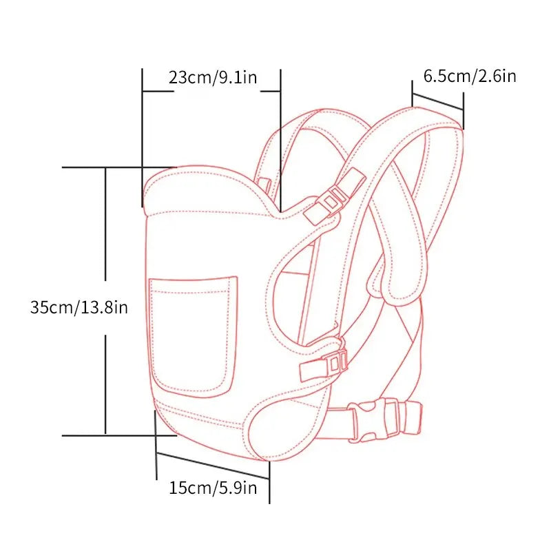 Baby Carrier Four Carrying Methods Front And Back