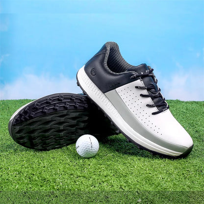 Waterproof Non-Slip Golf Shoes - Rotary Buckle