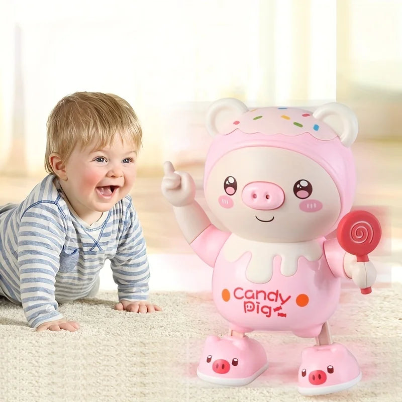 Electronic Pets Pig Dancing Toy Doll,