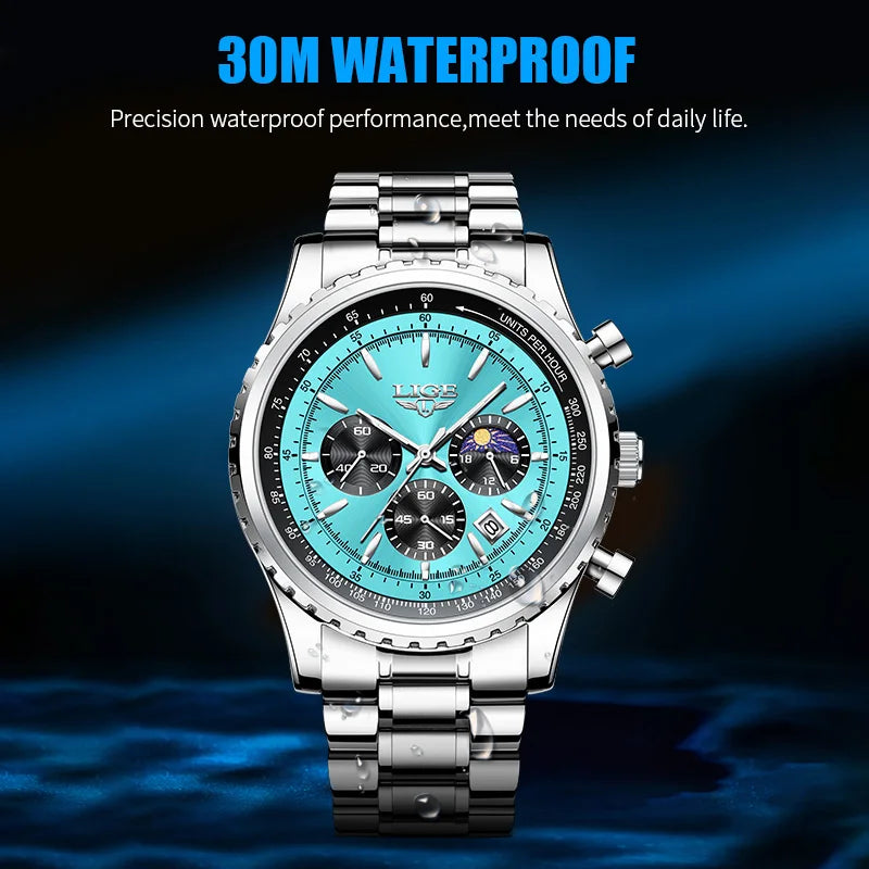 Men Waterproof Sport Wrist watch