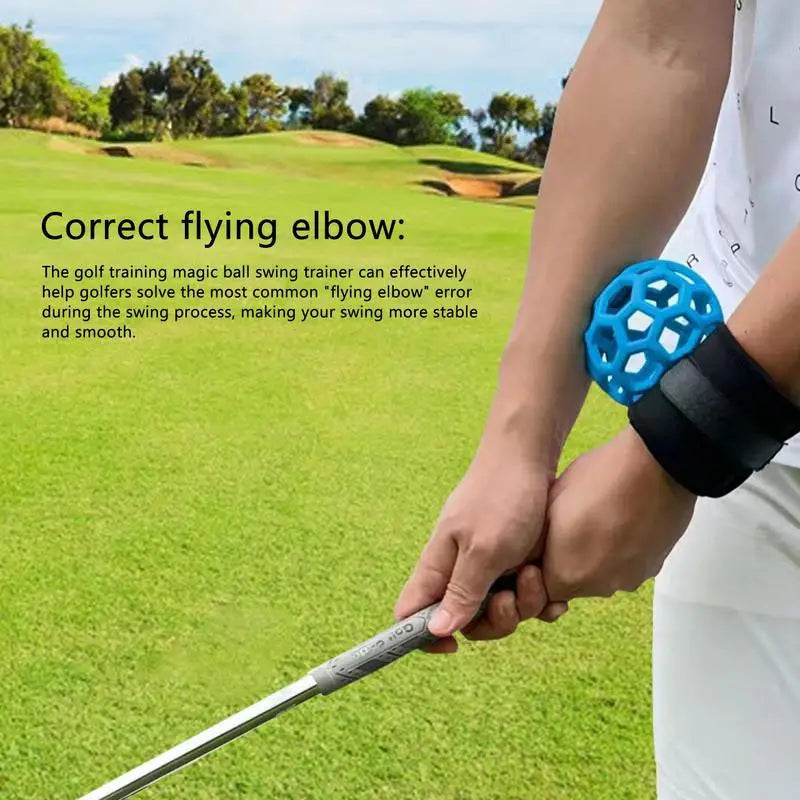 Entraîneur portatif de correcteur de posture d'oscillation de balle de golf