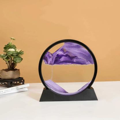 Round 3D Deep Sea Sandscape Sand Art