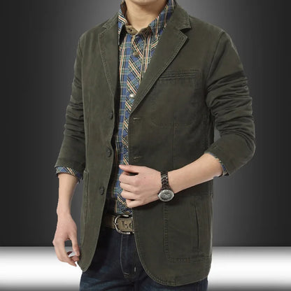 Blazer classique slim fit pour homme - Style coréen