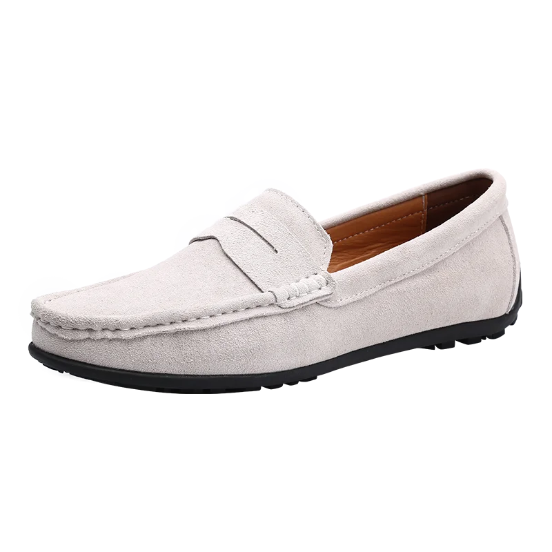 High-Quality Large Size Men's Leather Loafers